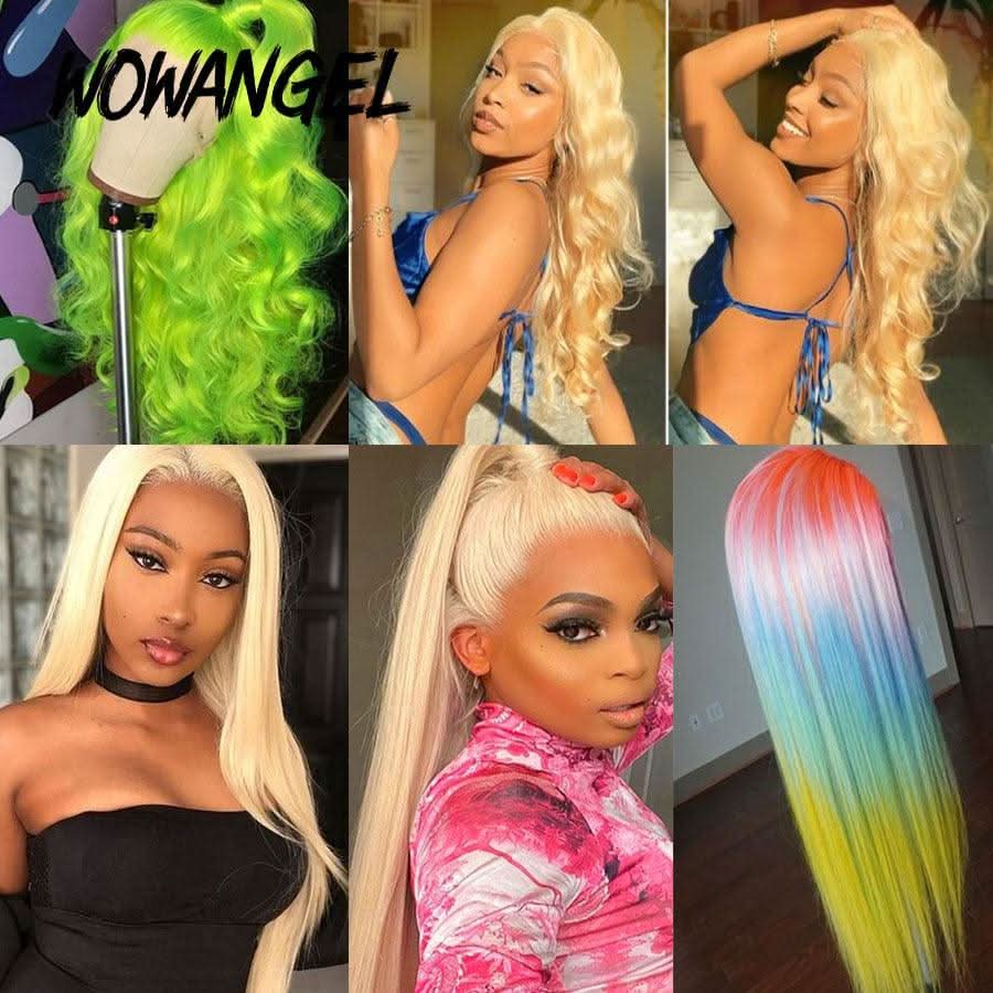 Upgrade 2.0 | 613 Blonde Skinlike Real HD 13x4 Lace Full Frontal Wig Straight Glueless Wig - Image 7