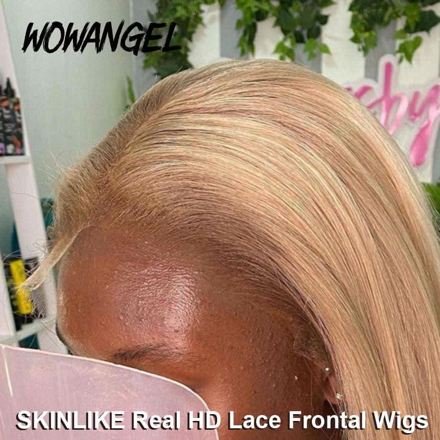 Upgrade 2.0 | 613 Blonde 13x4 Full Frontal Wigs Body Wave Glueless 5x5 Lace Closure Wig - Image 6