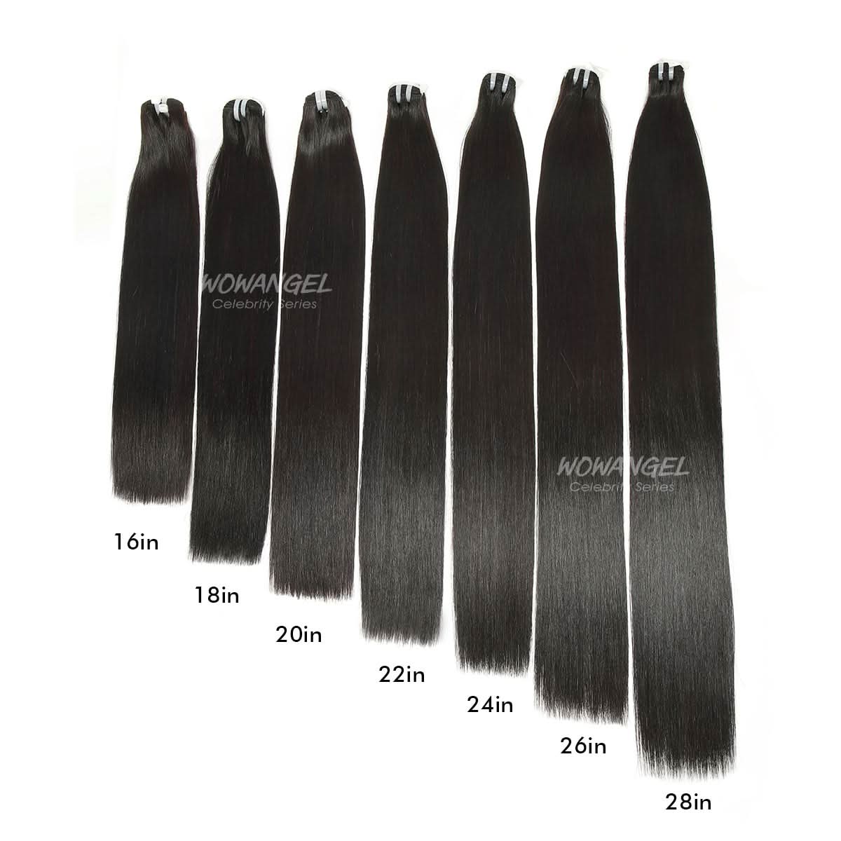 WOWANGEL 16A Super Double Drawn Vietnamese Bone Straight 100% Human Hair Weaves - Image 10