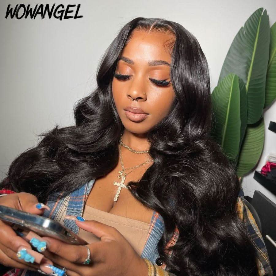 WOWANGEL Wear to Go 5x5 HD Lace Closure Wig Invisible Glueless Wig Body Wave - Image 3