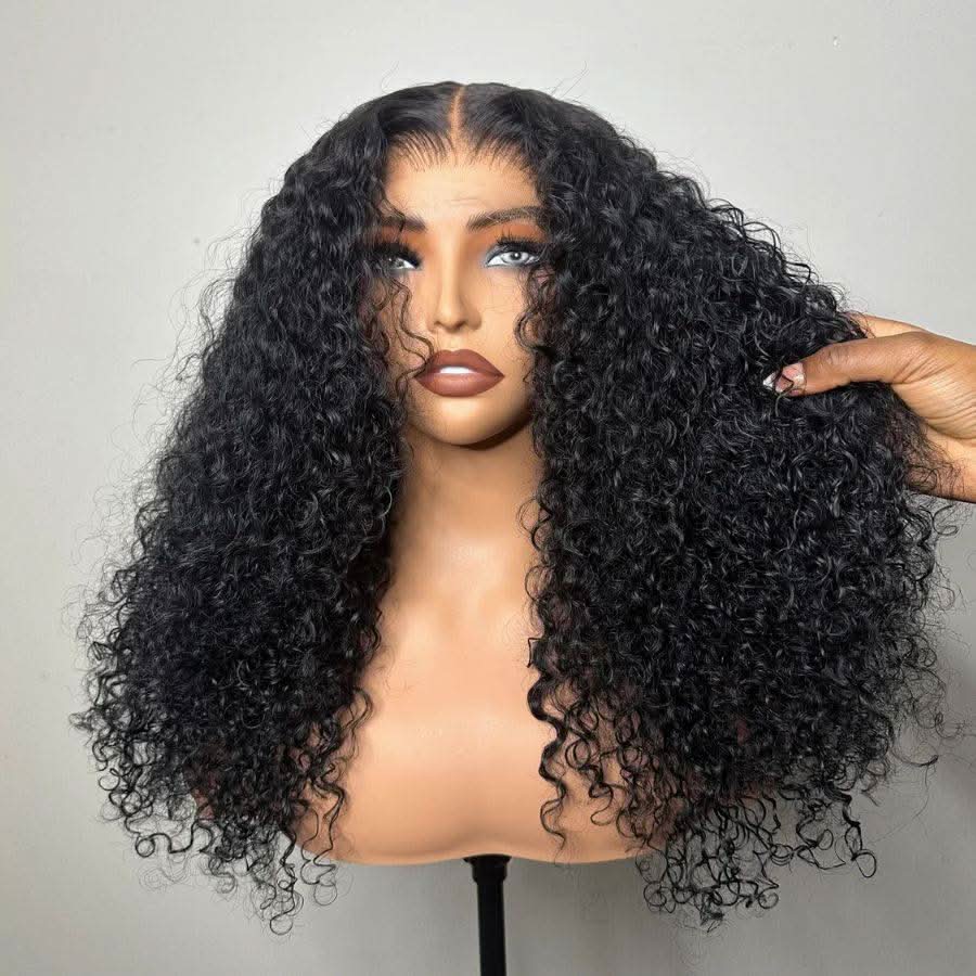 WOWANGEL 13X6 Skinlike Real HD Lace Front Wig Deep Curly Glueless Wig - Image 6