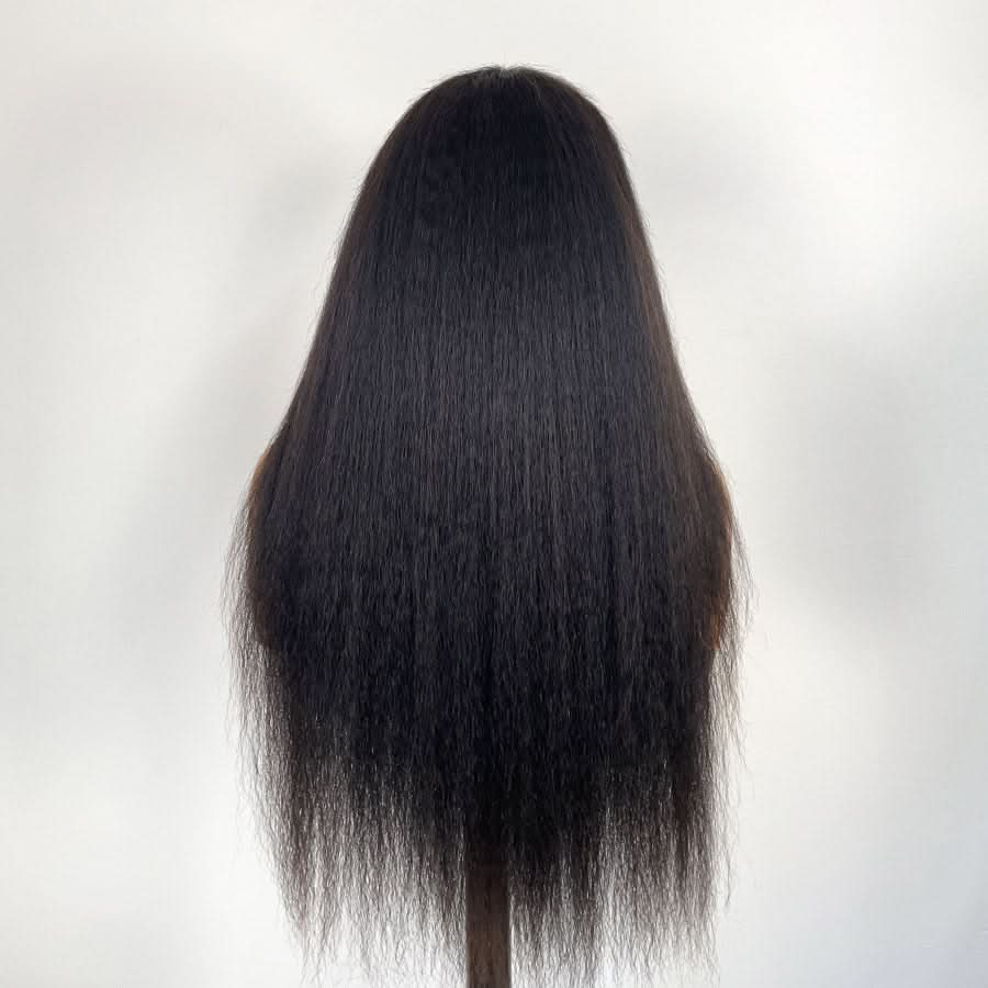 WOWANGEL 13X6 Skinlike Real HD Lace Front Wig Kinky Straight Glueless Wig - Image 6