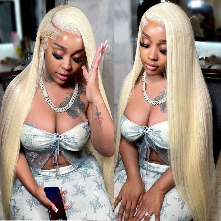 Upgrade 2.0 | 613 Blonde Wig Straight Skinlike Real HD Lace 13x6 Full Frontal Wigs - Image 3
