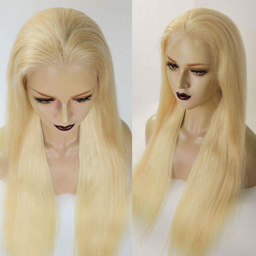 Upgrade 2.0 | 613 Blonde Wig Straight Skinlike Real HD Lace 13x6 Full Frontal Wigs - Image 6