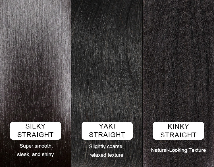 WOWANGEL Bundles Deal Yaki Straight/ Kinky Straight 100% Human Hair Weaves - Image 9