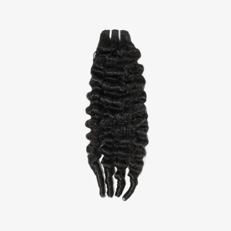 WOWANGEL Burmese Curly Hair Bundles Deal 100% Human Hair Weaves - Image 4