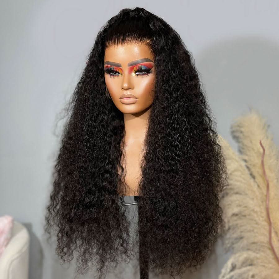 WOWANGEL Deep Curly 13X6 Full Frontal HD Lace Wig Seamless Clean Hairline - Image 4