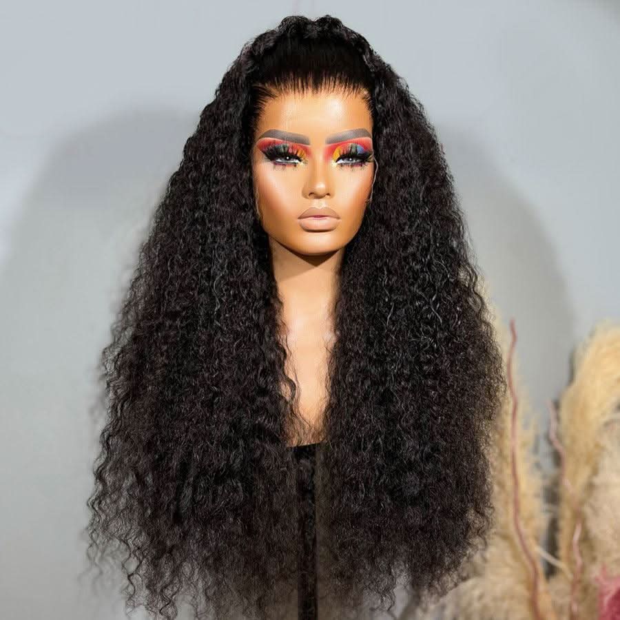 WOWANGEL Deep Curly 13X6 Full Frontal HD Lace Wig Seamless Clean Hairline - Image 5