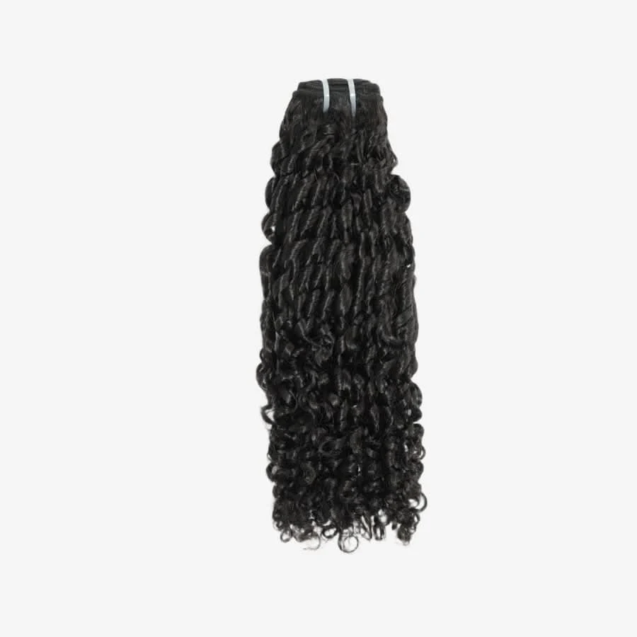WOWANGEL Finger Twist Curly Hair Bundles Deal 100% Human Hair Weaves - Image 4