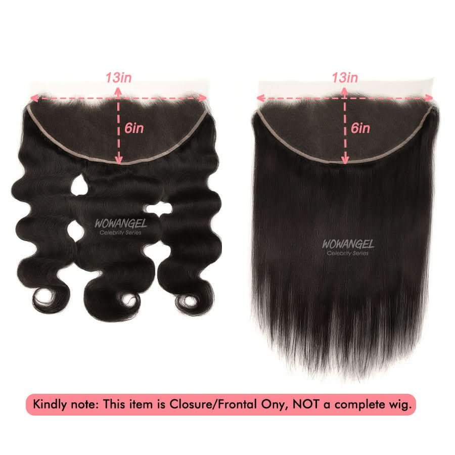 Lace Frontal Only, Skinlike Real HD Lace 13x6 13x4 7x7 6x6 5x5 2x6 Lace Closure Pieces - Image 6