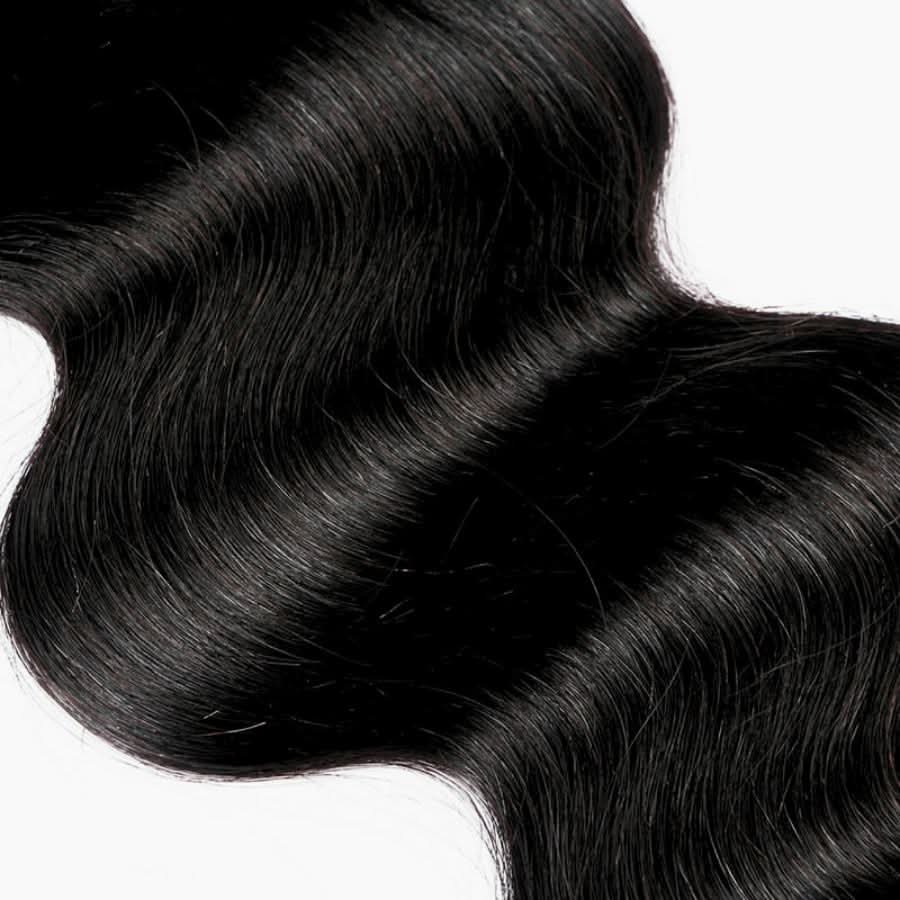 WOWANGEL Jet Black Hair Bundles Deal Body Wave 100% Human Hair Weaves - Image 4