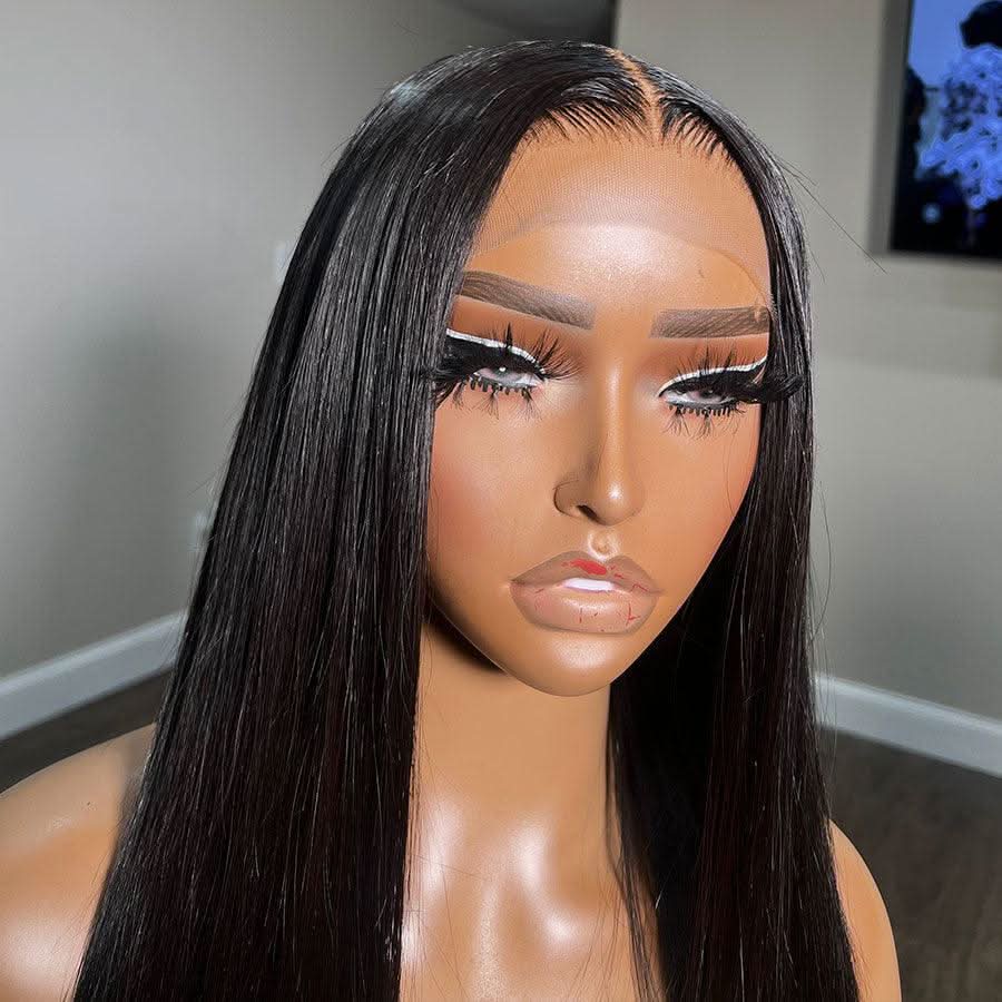 WOWANGEL Premium Raw Hair 5X5 HD Lace Closure Wigs Silk Straight Wig - Image 3