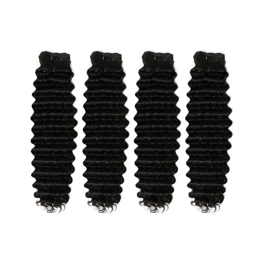 WOWANGEL Premium Raw Hair Bundles Deal 4Pcs Straight/Body Wave/Deep Wave - Image 3