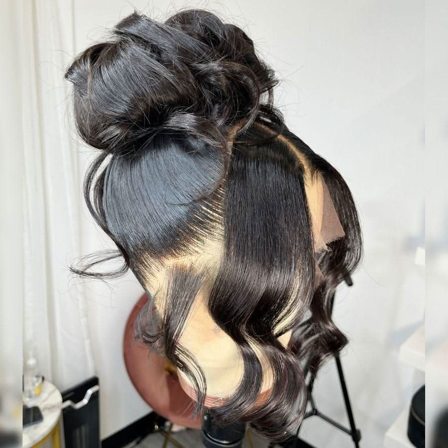 WOWANGEL Skinlike Real HD Full Lace Wig Body Wave Clean Hairline - Image 3