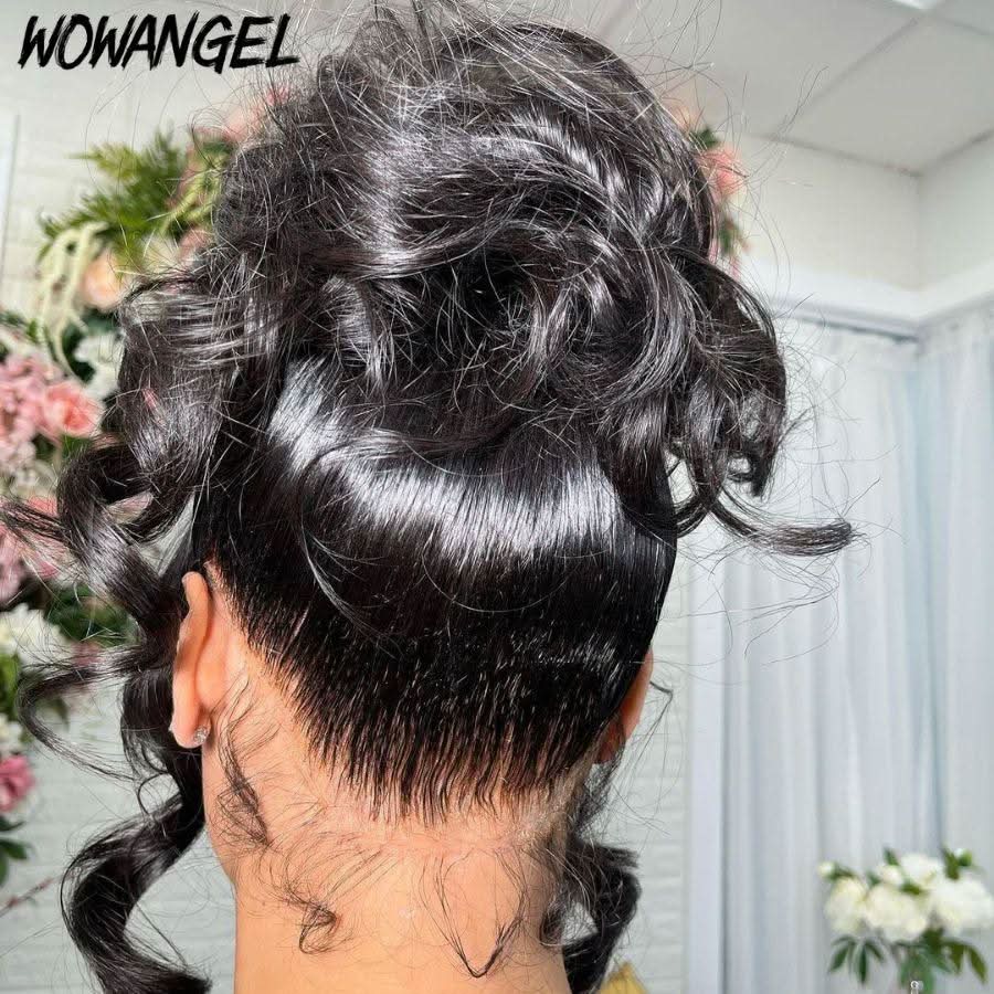 WOWANGEL Skinlike Real HD Full Lace Wig Body Wave Clean Hairline - Image 4
