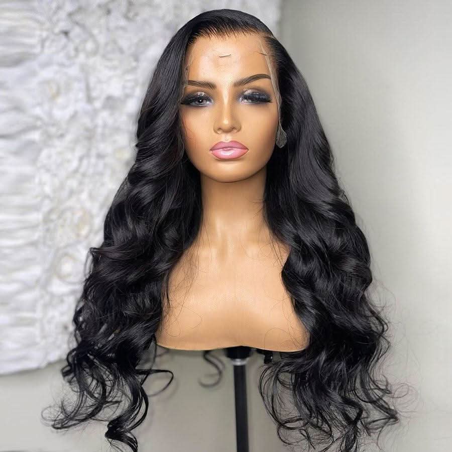 WOWANGEL Skinlike Real HD Lace 13X6 Full Frontal Wig Body Wave Pre Plucked - Image 4